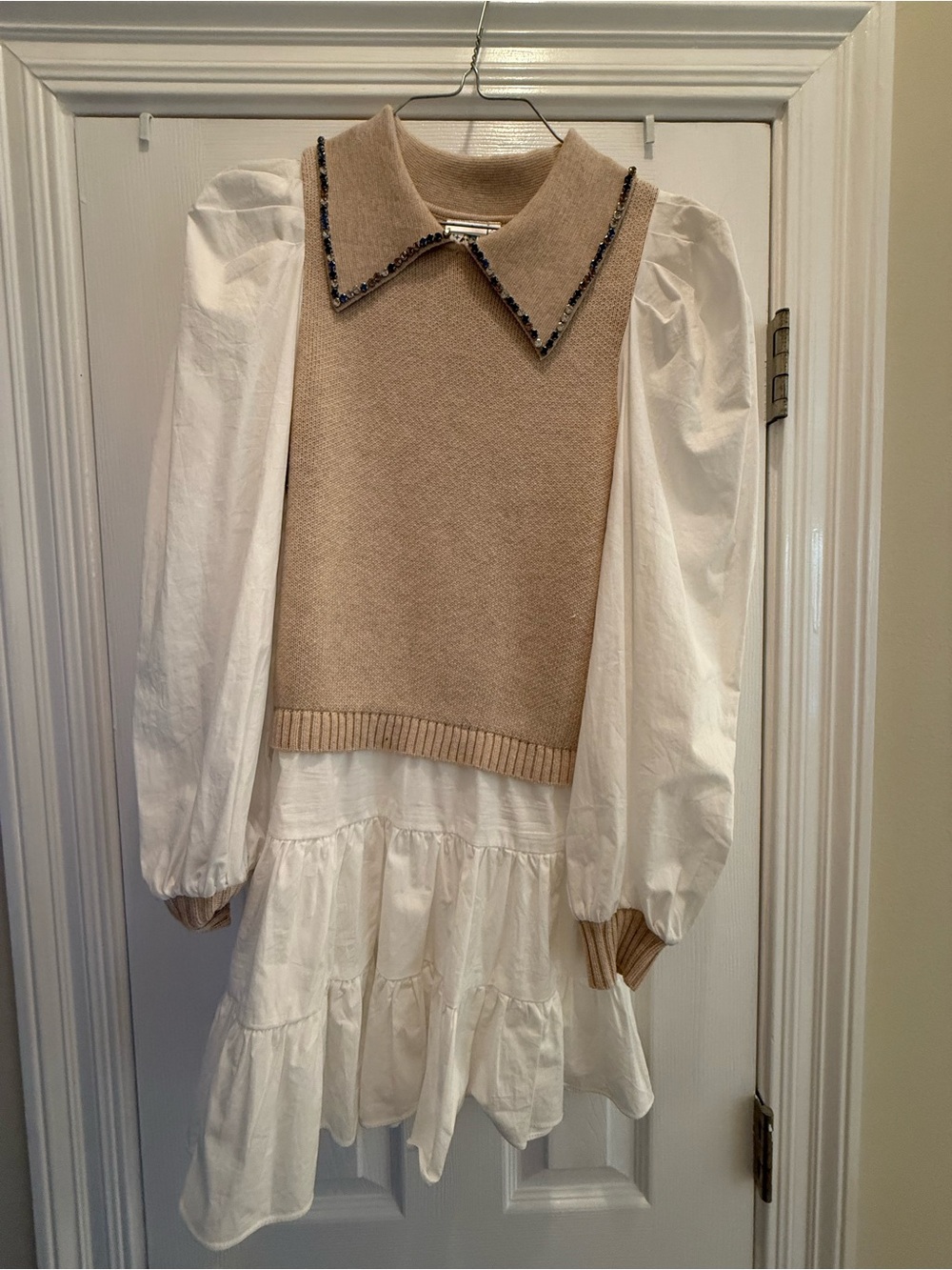 Queen of Sparkles Sweater Vest Dress